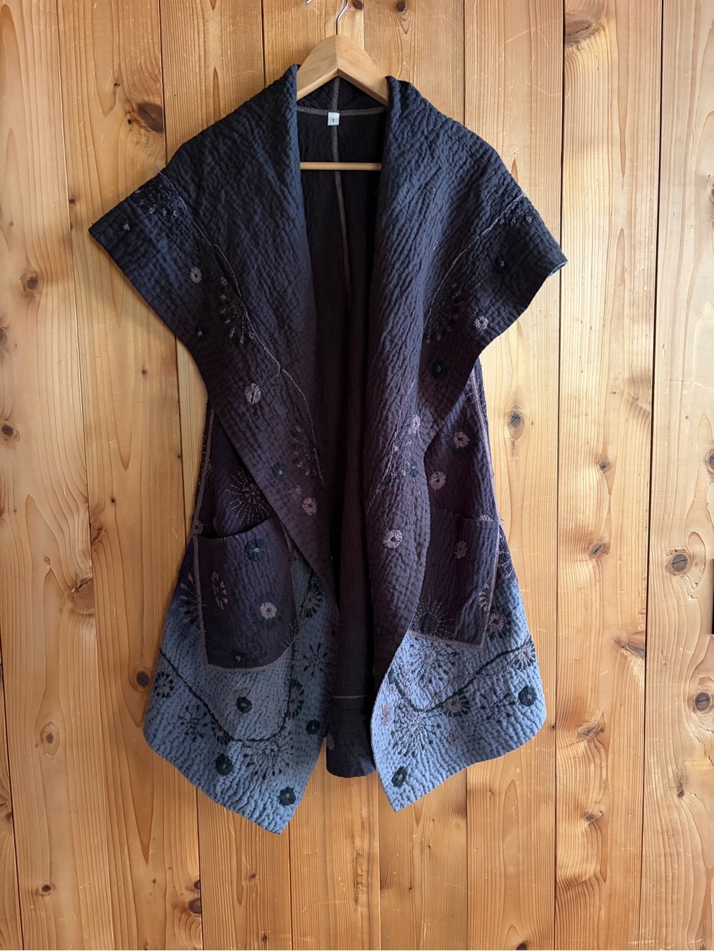 Mieko Mintz Kantha Reversible Vest